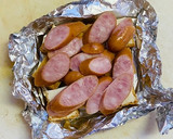 厚揚げとソーセージのチーズ焼き作り方2写真