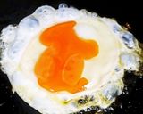 肉玉ライス醤油味、コロッケのせ作り方2写真