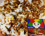 肉玉ライス醤油味、コロッケのせ作り方5写真