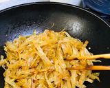 韓国・干し魚の炒め物　명엽채볶음作り方4写真