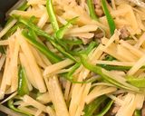 じゃがいも 青椒肉絲作り方6写真