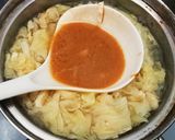 密なキャベツのお味噌汁作り方8写真