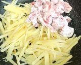 ある材料で＊じゃがいもの青椒肉絲風作り方3写真