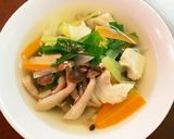 鶏胸肉＆野菜たっぷりコンソメスープ作り方5写真