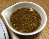 にんにく醤油の粒マスタードソース作り方1写真