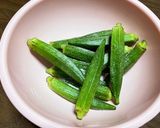 作り置き♪オクラの胡麻和え♪作り方2写真