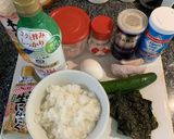 簡単！焼鳥の四色丼作り方1写真