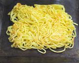 厚板＆押さえ鉄板でカンタン揚げそば風！作り方3写真