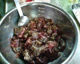 牛肉炒めマリネ風作り方1写真