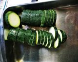 ズッキーニの肉巻きフライ作り方1写真