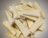 5分以内で1品おつまみ♪長芋のおかか和え作り方1写真