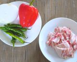 厚板＆押さえ鉄板でカンタン揚げそば風！作り方7写真