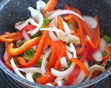 厚板＆押さえ鉄板でカンタン揚げそば風！作り方9写真