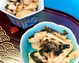 5分以内で1品おつまみ♪長芋のおかか和え作り方3写真