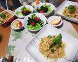 簡単コンポタ☺️カルボナーラ風パスタ❤️作り方5写真