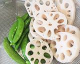 弁当にこんにゃくとレンコンの煮物★常備菜作り方1写真