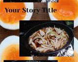 玉子丼(簡単)玉子丼の具作り方5写真