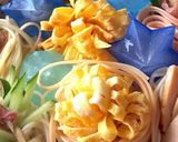 麺つゆ寒天ジュレで素麺弁当　詰め方作り方8写真