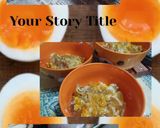 玉子丼(簡単)玉子丼の具作り方10写真