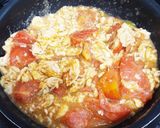 完熟トマトと玉子のオイスターソース炒め作り方4写真