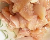 全てレンジ胸肉なすオイ甘酢味青椒肉絲風作り方8写真