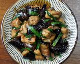 茄子と鶏肉の照り焼き作り方6写真