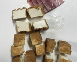 ときめく♡厚揚げのガーリックベーコン炒め作り方1写真