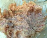 和風☆鶏ひき肉deつくね☆テリヤキ風味☆作り方1写真