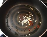 簡単♪わかめとしらすのペペロンチーノ作り方2写真