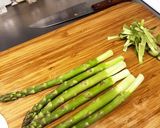 【水大さじ3】旨味凝縮ゆでアスパラ作り方1写真