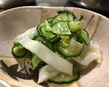 白きくらげのきゅうりもみ作り方7写真