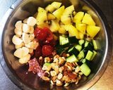 食感が楽しいゴロゴロサラダ作り方1写真