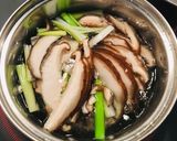 椎茸と卵とネギのスープ・中華スープ作り方1写真