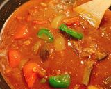 五穀米にもぴったり！野菜とひき肉のカレー作り方4写真