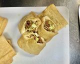 簡単！キャベツと納豆の油揚げ詰め作り方3写真