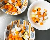 レンジ温野菜卵ロコモコ風チャンプル作り方6写真