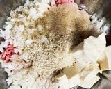ふわふわ豆腐ハンバーグ作り方3写真