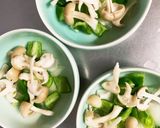 レンジ温野菜卵ロコモコ風チャンプル作り方11写真