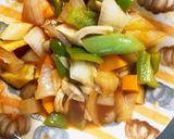 レンジ温野菜卵ロコモコ風チャンプル作り方18写真