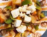 レンジ温野菜卵ロコモコ風チャンプル作り方19写真