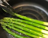 【水大さじ3】旨味凝縮ゆでアスパラ作り方3写真