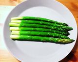 【水大さじ3】旨味凝縮ゆでアスパラ作り方4写真