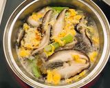 椎茸と卵とネギのスープ・中華スープ作り方3写真