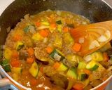 ズッキーニとなすたっぷりドライカレー作り方6写真