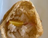 かまぼこ入り美しすぎる薔薇のいなり寿司　作り方9写真