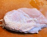 超簡単！ヘルシー鶏胸肉のふっくらレンジ蒸作り方1写真