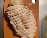 超簡単！ヘルシー鶏胸肉のふっくらレンジ蒸作り方7写真