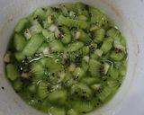 甘酸っぱーいキウイジャム♪作り方3写真