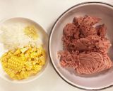 コーン入りつくね作り方3写真