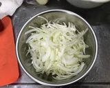 サラダのトッピングに フライドオニオン作り方2写真